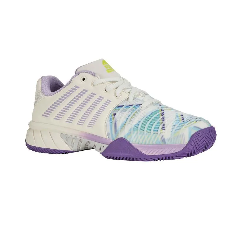 Kswiss Express Light 3 HB Padel White Purple Women''''s Sneakers