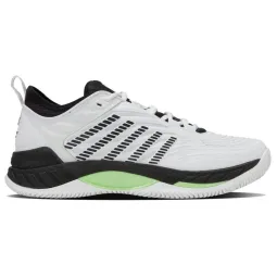 Zapatillas de Padel Kswiss Hypercourt Supreme 2 HB Clay Blanco Negro Verde