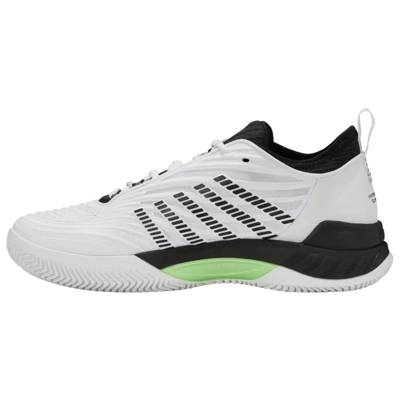 Zapatillas de Padel Kswiss Hypercourt Supreme 2 HB Clay Blanco Negro Verde