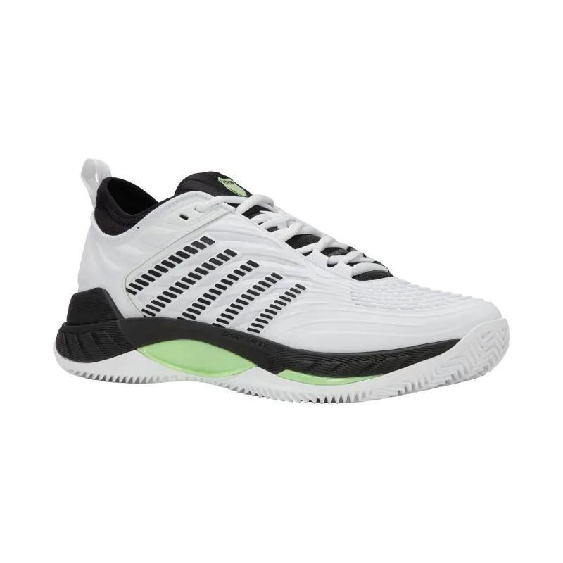 Zapatillas de Padel Kswiss Hypercourt Supreme 2 HB Clay Blanco Negro Verde