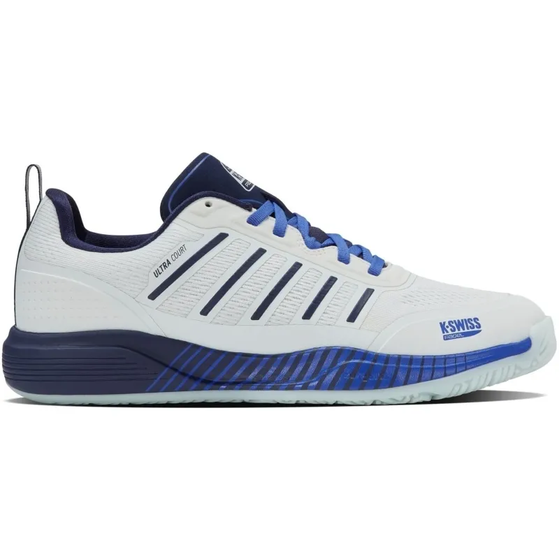 Kswiss Sanyo Ultra Court Padel White Navy Blue Sneakers