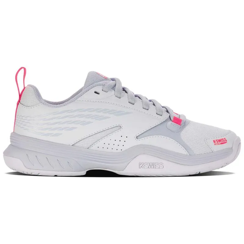 Kswiss Speedex Padel White Neon Pink Women's Shoes