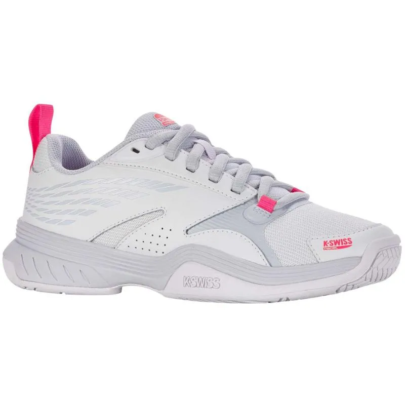 Kswiss Speedex Padel White Neon Pink Women's Shoes