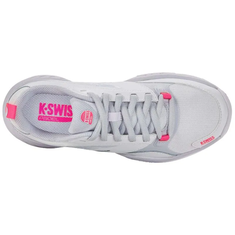 Kswiss Speedex Padel White Neon Pink Women's Shoes