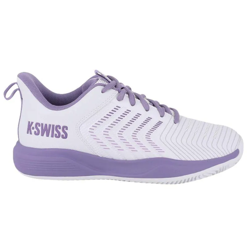 Kswiss Ultrashot Light Clay Lavender White Women's Sneakers
