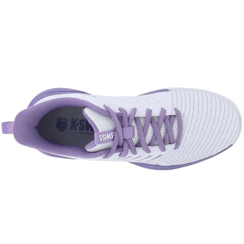 Kswiss Ultrashot Light Clay Lavender White Women's Sneakers