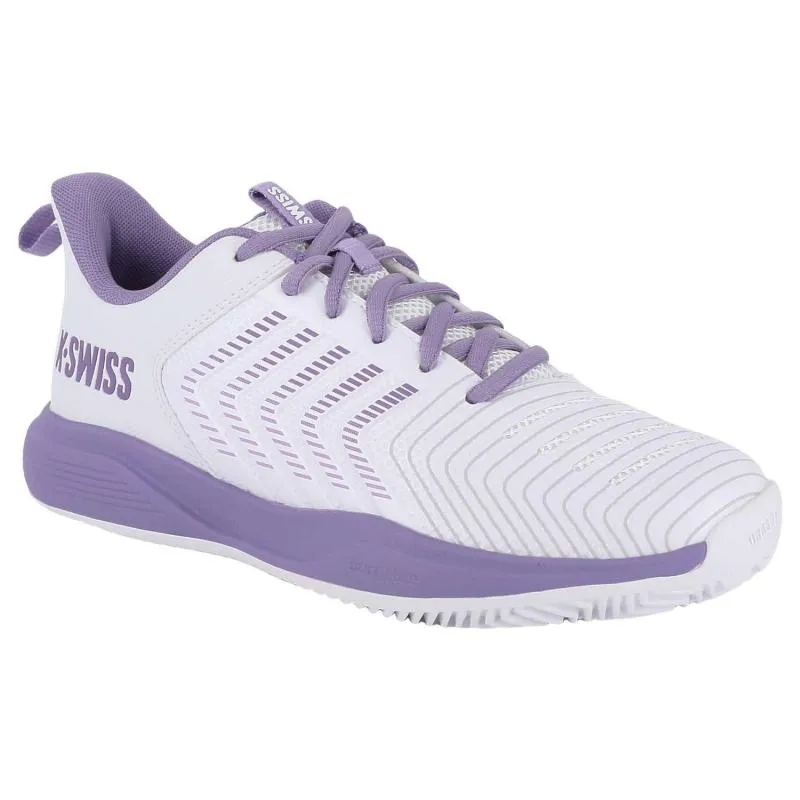 Kswiss Ultrashot Light Clay Lavender White Women's Sneakers