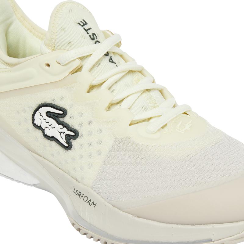 Lacoste AG-LT23 Lite Clay White Yellow Women''s Sneakers