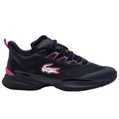 Lacoste AG-LT23 Ultra 125 Navy Blue Pink Women''s Sneakers