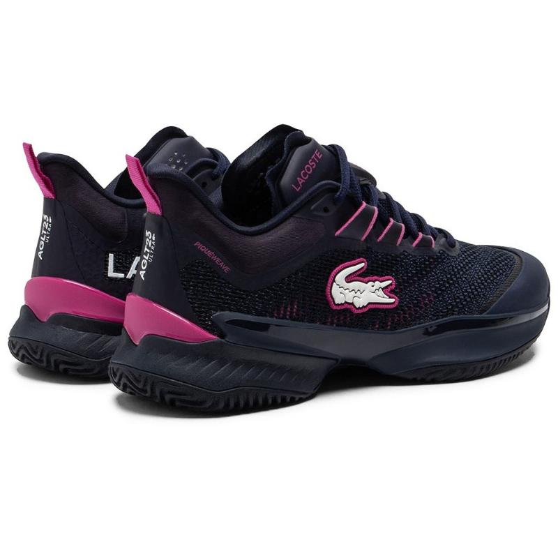 Lacoste AG-LT23 Ultra 125 Navy Blue Pink Women''s Sneakers