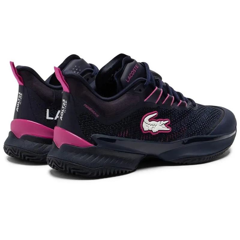 Lacoste AG-LT23 Ultra 125 Navy Blue Pink Women's Sneakers