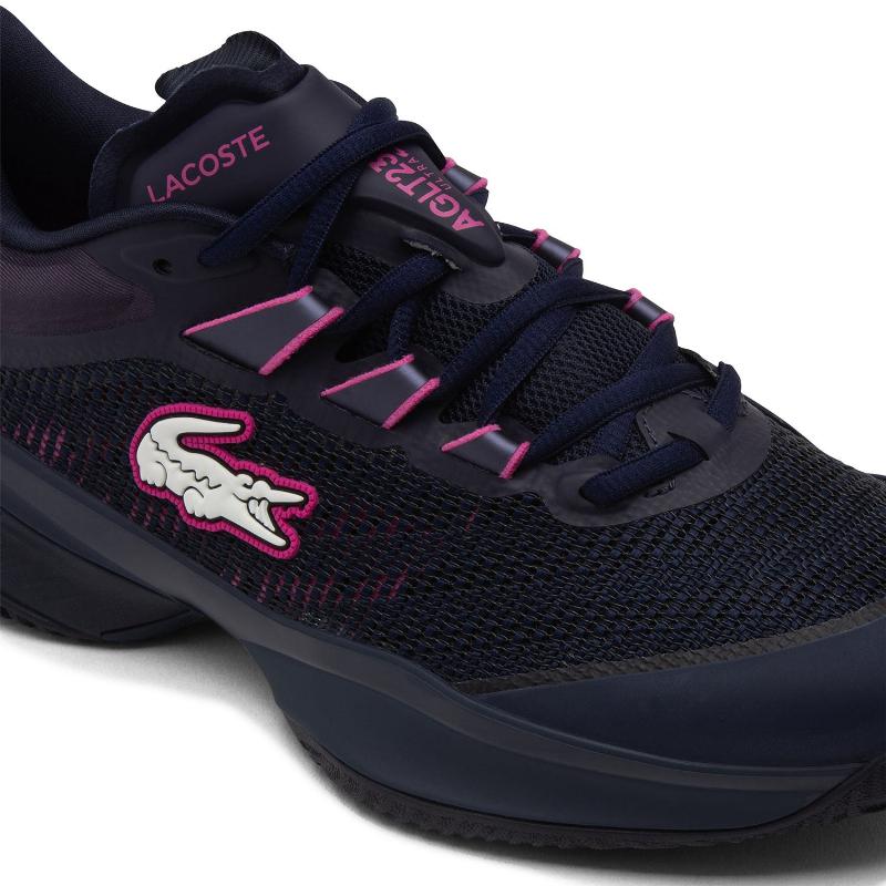 Lacoste AG-LT23 Ultra 125 Navy Blue Pink Women''s Sneakers