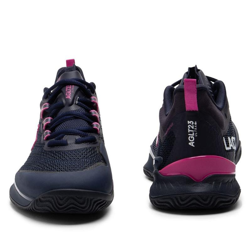 Lacoste AG-LT23 Ultra 125 Navy Blue Pink Women''s Sneakers