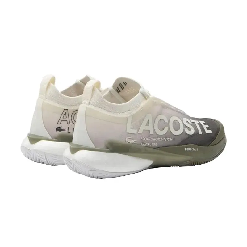Lacoste AG-LT25 Lite White Khaki Women's Sneakers