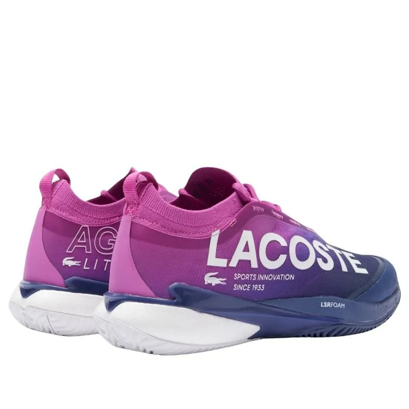 Lacoste AG-LT25 Lite Clay Pink Dark Blue Women's Sneakers