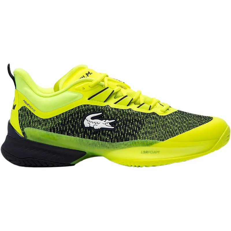 Lacoste Daniil Medvedev AG-LT23 Ultra Yellow Navy Blue Sneakers