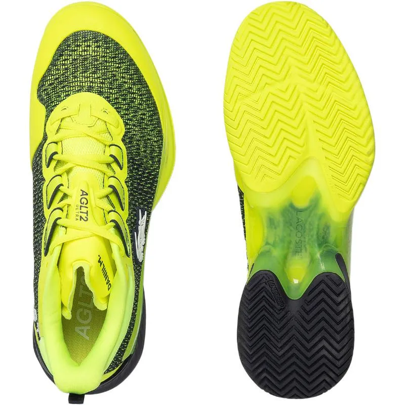 Lacoste Daniil Medvedev AG-LT23 Ultra Yellow Navy Blue Sneakers