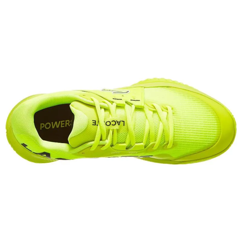 Lacoste Power Serve Yellow Sneakers