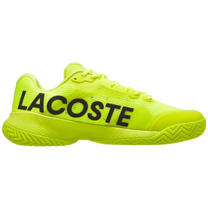 Lacoste Power Serve Yellow Sneakers