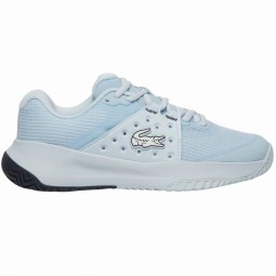 Zapatillas Lacoste Power Server 125 Azul Claro Mujer