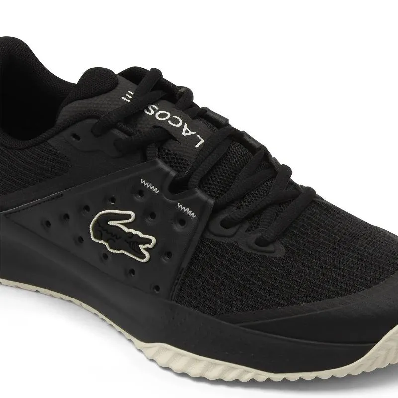 Zapatillas de Padel Lacoste Power Serve Negro Blanco Mujer
