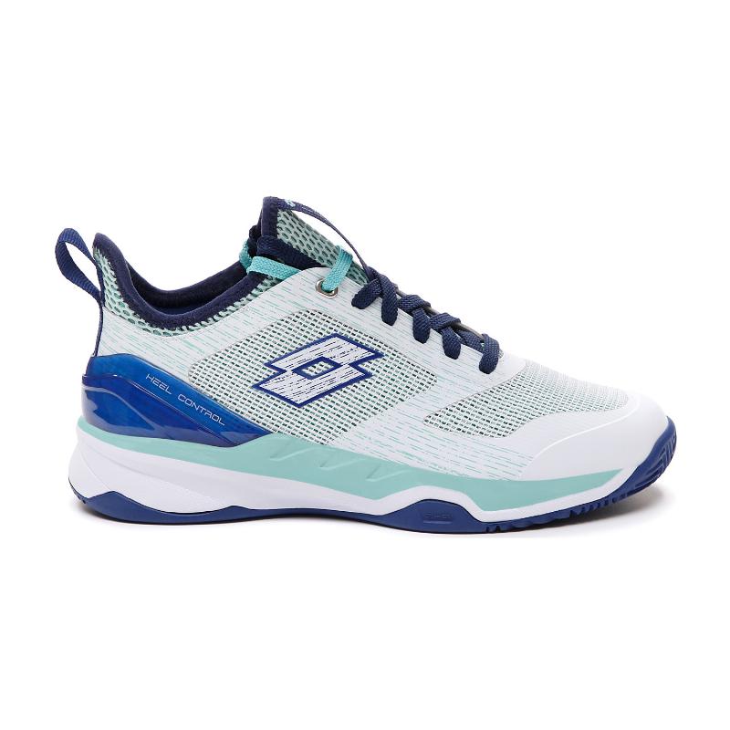 Zapatillas Lotto Mirage 200 Blanco Azul Mujer - Barata Oferta Outlet