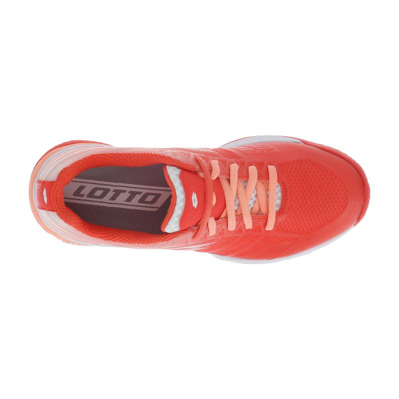Zapatillas Lotto Mirage 300 Rojo Fluor Blanco Salmon Mujer - Barata Oferta Outlet
