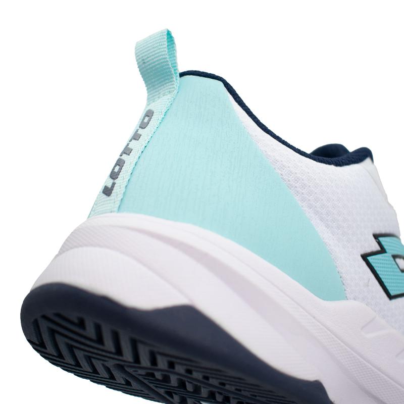Zapatillas Lotto Mirage 600 ALR Blanco Azul Claro Mujer - Barata Oferta Outlet