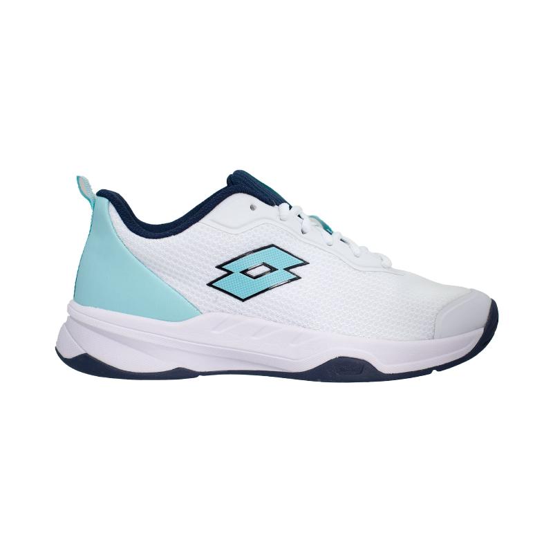 Zapatillas Lotto Mirage 600 ALR Blanco Azul Claro Mujer - Barata Oferta Outlet