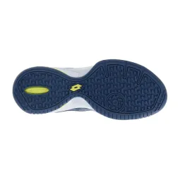 Baskets Lotto Superrapida 200 III Bleu Denim Blanc Femme