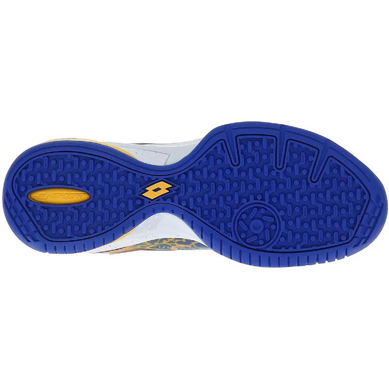 Zapatillas Lotto Superrapida 200 III Azul Pacifico Azafran - Barata Oferta Outlet