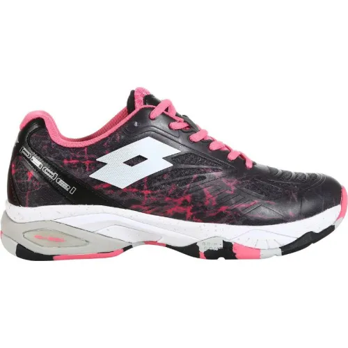 Sneakers Lotto Superrapida 200 IV Schwarz Fuchsia Damen