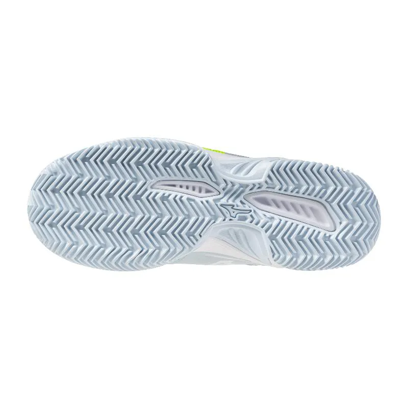 Mizuno Break Shot 5 Clay Light Blue White Fluor Women''''s Sneakers