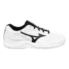 Mizuno Break Shot 5 Clay White Black Sneakers