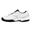 Mizuno Break Shot 5 Clay White Black Sneakers