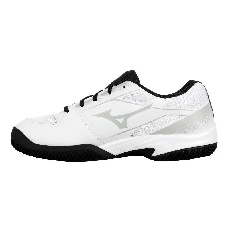Mizuno Break Shot 5 Clay White Black Sneakers