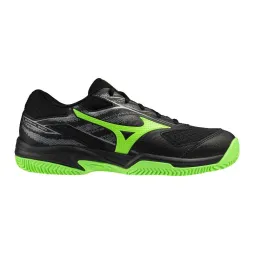 Mizuno Break Shot 5 Clay Black Green Sneakers