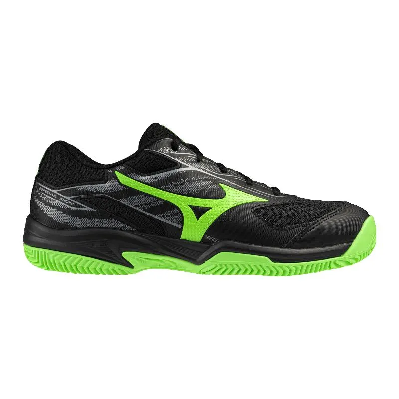 Mizuno Break Shot 5 Clay Black Green Sneakers