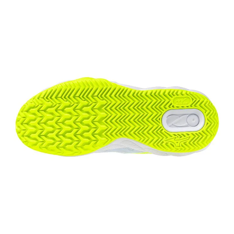 Zapatillas Mizuno Wave Enforce Court Clay Azul Claro Fluor Mujer
