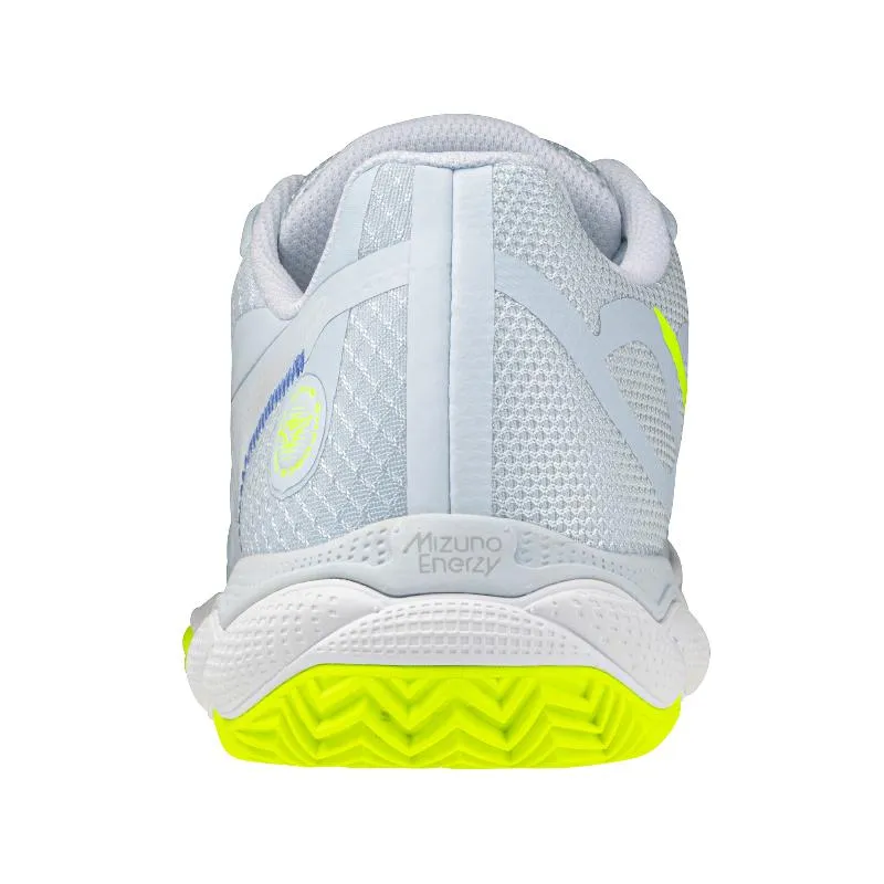 Zapatillas Mizuno Wave Enforce Court Clay Azul Claro Fluor Mujer