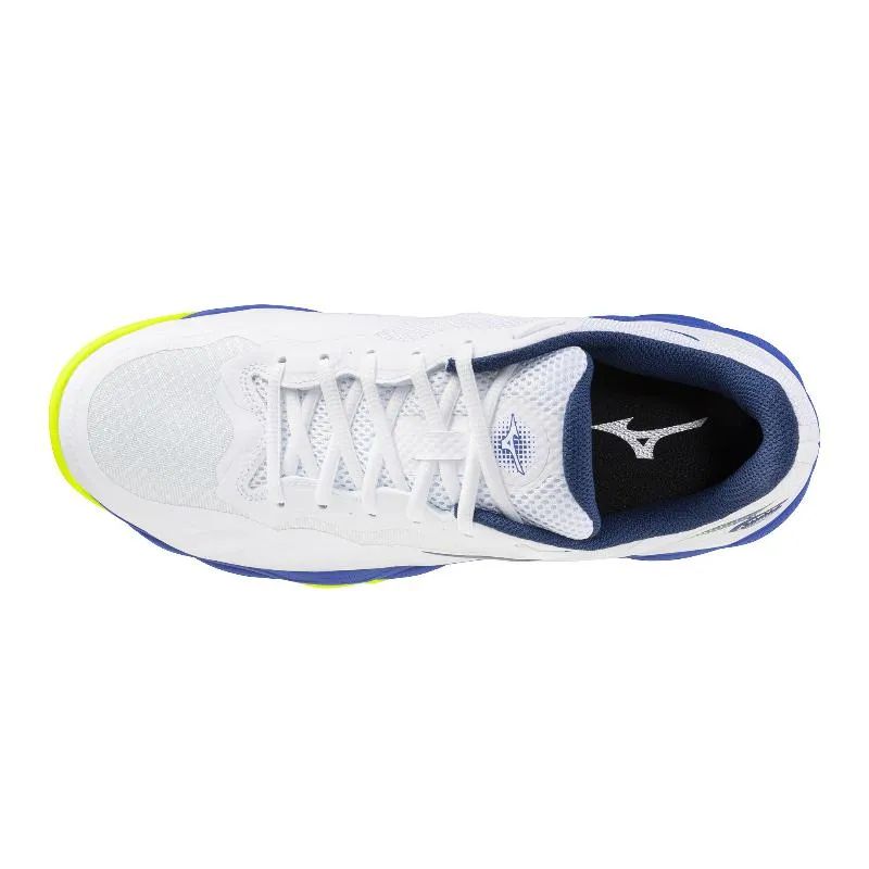 Zapatillas de Padel Mizuno Wave Enforce Court Clay Blanco Azul