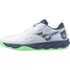 Zapatillas Mizuno Wave Enforce Court Clay Blanco Verde Azul