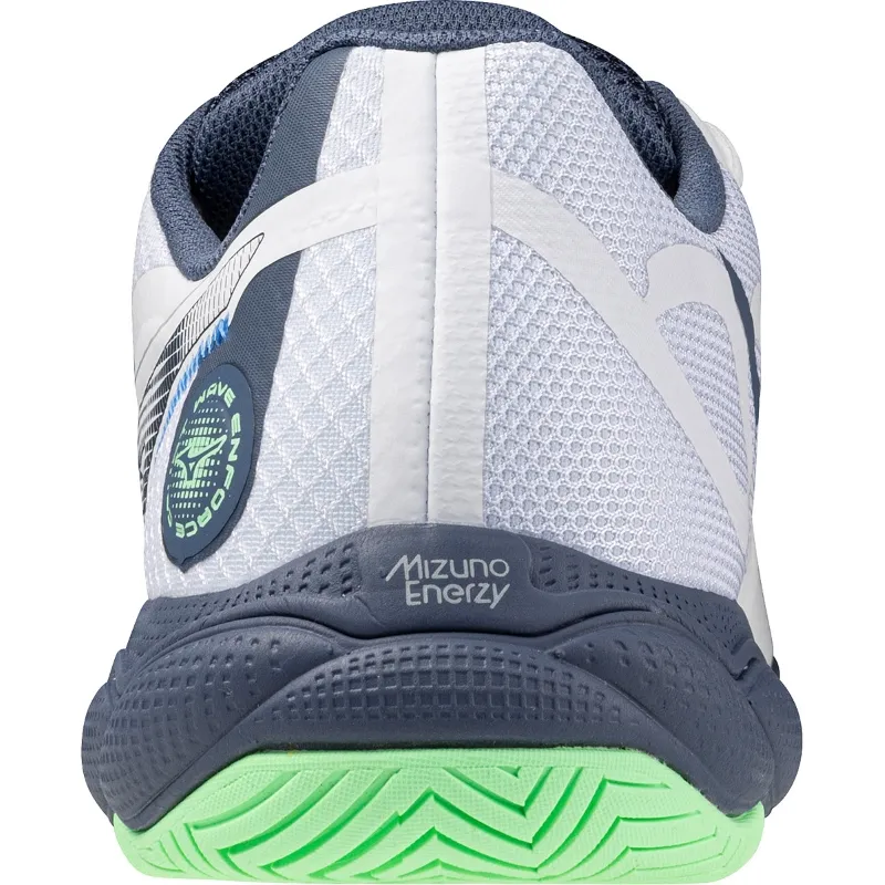 Zapatillas Mizuno Wave Enforce Court Clay Blanco Verde Azul
