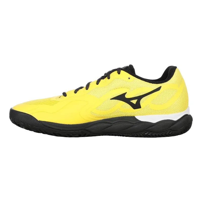 Mizuno Wave Enforce Court Padel Yellow Black Sneakers