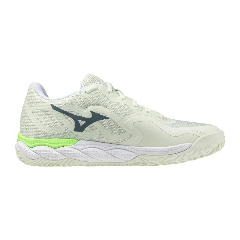 Zapatillas Mizuno Wave Enforce Court Padel Blanco Fluor Mujer