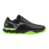 Mizuno Wave Enforce Court Padel Black Green Sneakers