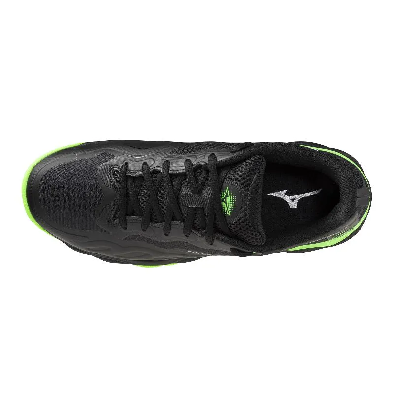 Mizuno Wave Enforce Court Padel Black Green Sneakers