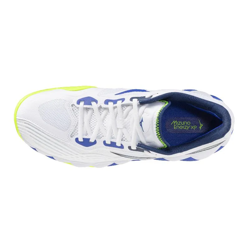 Mizuno Wave Enforce Tour 2 Clay White Blue Sneakers