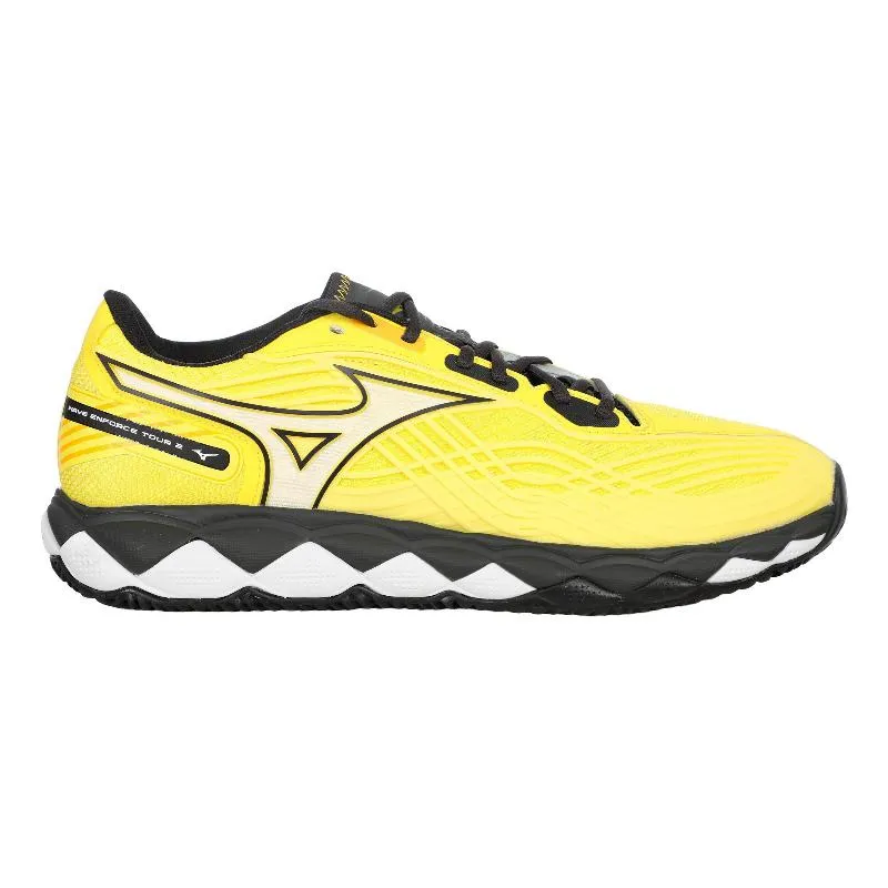 Mizuno Wave Enforce Tour 2 Padel Yellow Black Sneakers