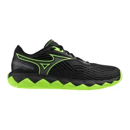 Mizuno Wave Enforce Tour 2 Padel Black Green Sneakers
